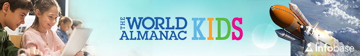 World Almanac for Kids banner