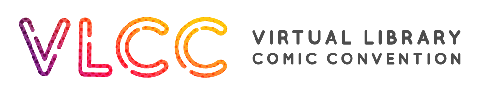 Virtual Library Comic Convention logo
